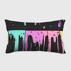 Подушка-антистресс Стекающая краска текстура, цвет: 3D-принт