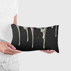 Подушка-антистресс Белая слизь текстура, цвет: 3D-принт — фото 2