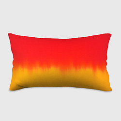 Подушка-антистресс Абстракция с красным и желтым