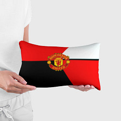 Подушка-антистресс Манчестер юнайтед геометрия линии, цвет: 3D-принт — фото 2