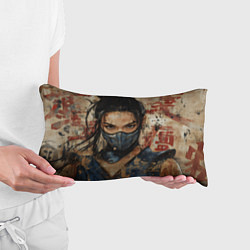 Подушка-антистресс Китана в китайском стиле, цвет: 3D-принт — фото 2