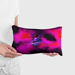 Подушка-антистресс Космонавт в космическом море, цвет: 3D-принт — фото 2