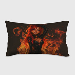 Подушка-антистресс Горячая пиро архонт Мавуика - Genshin Impact, цвет: 3D-принт