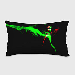 Подушка-антистресс Color black green red
