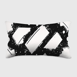 Подушка-антистресс Color black white