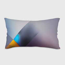 Подушка-антистресс Color grey with stripes, цвет: 3D-принт
