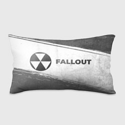 Подушка-антистресс Fallout - white gradient по-горизонтали, цвет: 3D-принт