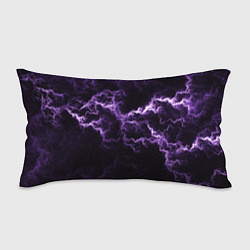 Подушка-антистресс Lightning purple flicker, цвет: 3D-принт
