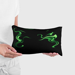 Подушка-антистресс The color is light green abstraction, цвет: 3D-принт — фото 2