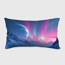 Подушка-антистресс Неоновый космос северного сияния, цвет: 3D-принт