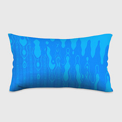 Подушка-антистресс Голубой абстракция вода, цвет: 3D-принт