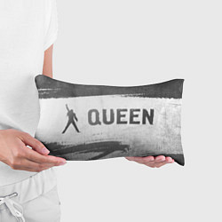 Подушка-антистресс Queen - white gradient по-горизонтали, цвет: 3D-принт — фото 2