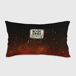 Подушка-антистресс ACDC лого на кассете, цвет: 3D-принт