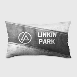 Подушка-антистресс Linkin Park - grey gradient по-горизонтали, цвет: 3D-принт