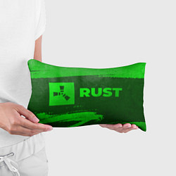 Подушка-антистресс Rust - green gradient по-горизонтали, цвет: 3D-принт — фото 2