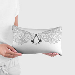 Подушка-антистресс Ассасин Крид - узор ворон, цвет: 3D-принт — фото 2