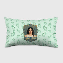 Подушка-антистресс Билли Айлиш рамка мандала, цвет: 3D-принт