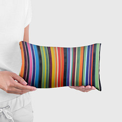 Подушка-антистресс Разноцветная полоска, цвет: 3D-принт — фото 2