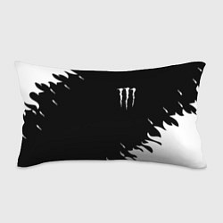 Подушка-антистресс Monster energy fire white, цвет: 3D-принт
