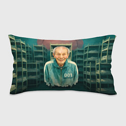 Подушка-антистресс Игра в кальмара игрок 001, цвет: 3D-принт