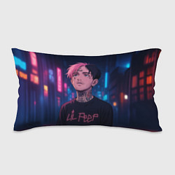 Подушка-антистресс LiL Peep - Неоновый аниме арт