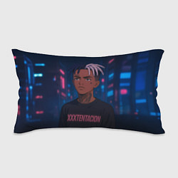 Подушка-антистресс XXXTentacion - Неоновый аниме арт
