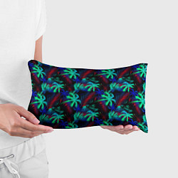 Подушка-антистресс Palm neon, цвет: 3D-принт — фото 2