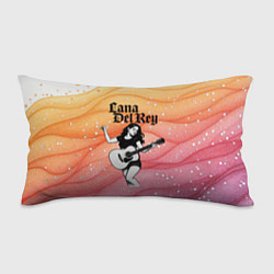 Подушка-антистресс Lana Del Rey в образе гитаристки, цвет: 3D-принт