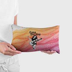 Подушка-антистресс Lana Del Rey в образе гитаристки, цвет: 3D-принт — фото 2