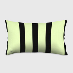 Подушка-антистресс Color light green black line, цвет: 3D-принт