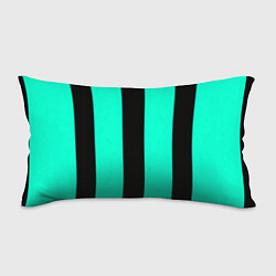 Подушка-антистресс Color light blue white line, цвет: 3D-принт