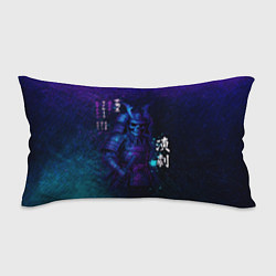 Подушка-антистресс Неоновый призрачный самурай, цвет: 3D-принт