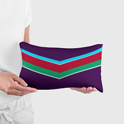 Подушка-антистресс Фиолетовый с полосами, цвет: 3D-принт — фото 2