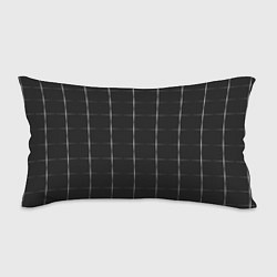Подушка-антистресс Color grey white lines, цвет: 3D-принт