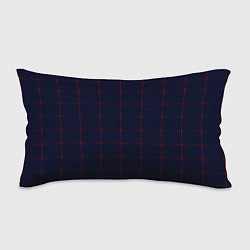 Подушка-антистресс Color dark blue red crosses