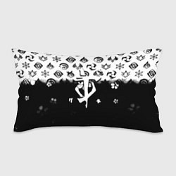Подушка-антистресс Doom черно белые аниме, цвет: 3D-принт