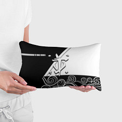 Подушка-антистресс Doom стильная геометрия, цвет: 3D-принт — фото 2