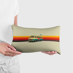 Подушка-антистресс Ретро автобус ЗИС-МКИМ поп-арт, цвет: 3D-принт — фото 2