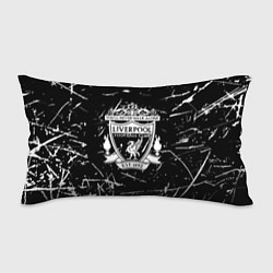 Подушка-антистресс Ливерпуль краски штрихи, цвет: 3D-принт