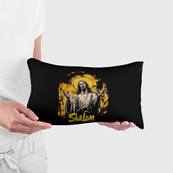 Подушка-антистресс Jesus shalom, цвет: 3D-принт — фото 2