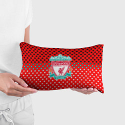Подушка-антистресс Liverpool точки текстура спорт, цвет: 3D-принт — фото 2