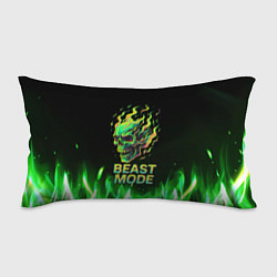 Подушка-антистресс Режим зверя огненный череп, цвет: 3D-принт