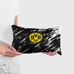 Подушка-антистресс Borussia штрихи красок текстура, цвет: 3D-принт — фото 2