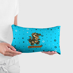 Подушка-антистресс Сушизавр, цвет: 3D-принт — фото 2
