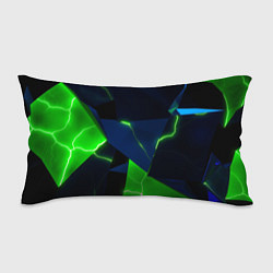 Подушка-антистресс Neon tile green, цвет: 3D-принт