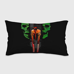 Подушка-антистресс Дэндзи с черепами Человек бензопила, цвет: 3D-принт