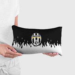 Подушка-антистресс Juventus белый огонь, цвет: 3D-принт — фото 2