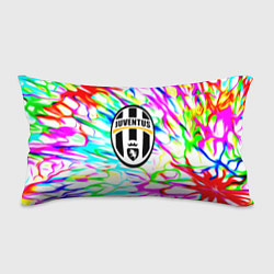 Подушка-антистресс Ювентус жидкие краски текстура, цвет: 3D-принт