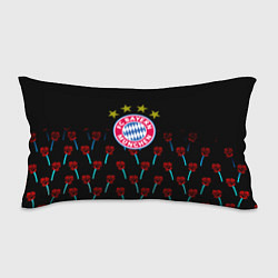 Подушка-антистресс Бавария Мюнхен розы паттерн, цвет: 3D-принт