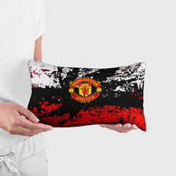 Подушка-антистресс Манчестер Юнайтед краски, цвет: 3D-принт — фото 2
